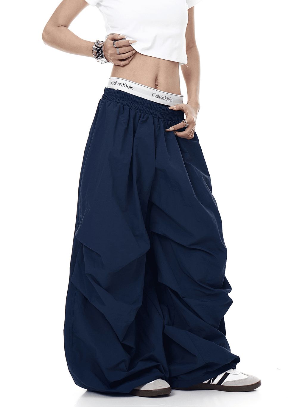 Oversized Draped Pleated Trousers - COPPING THREADS - CT Select