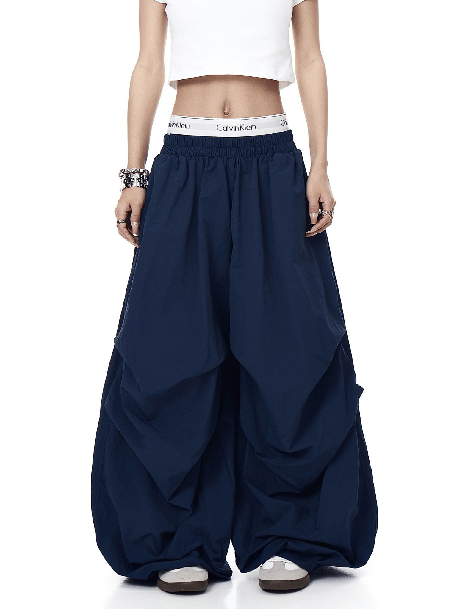Oversized Draped Pleated Trousers - COPPING THREADS - CT Select Main image
