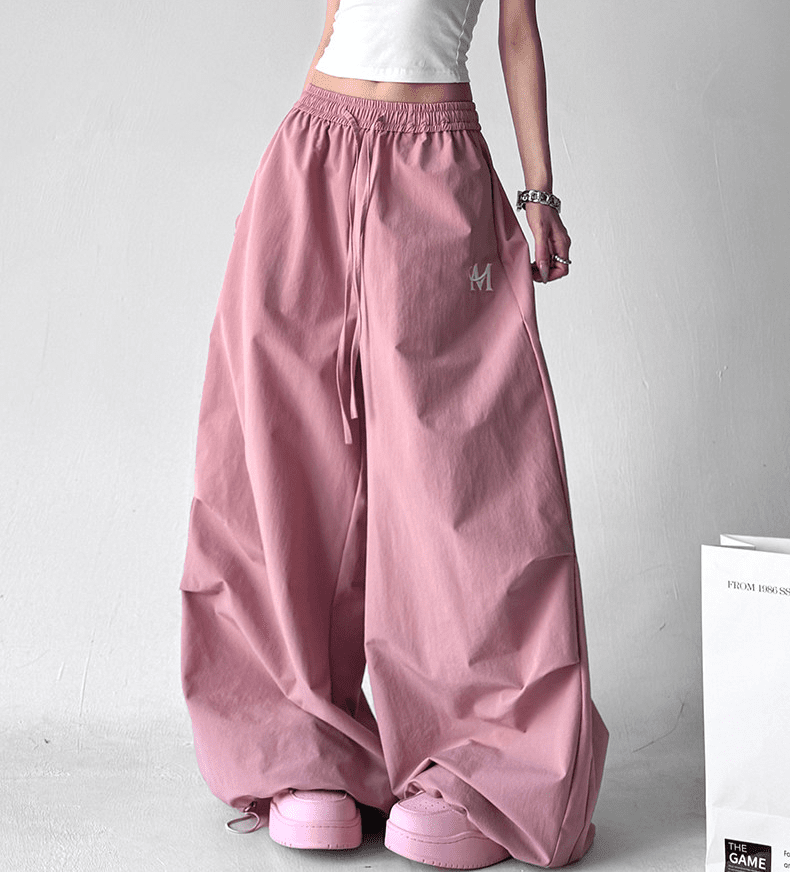 Oversized Drawstring Baggy Pants - COPPING THREADS - CT Select