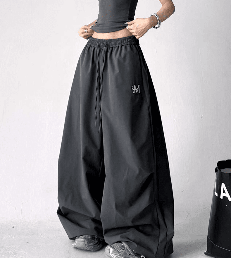 Oversized Drawstring Baggy Pants - COPPING THREADS - CT Select