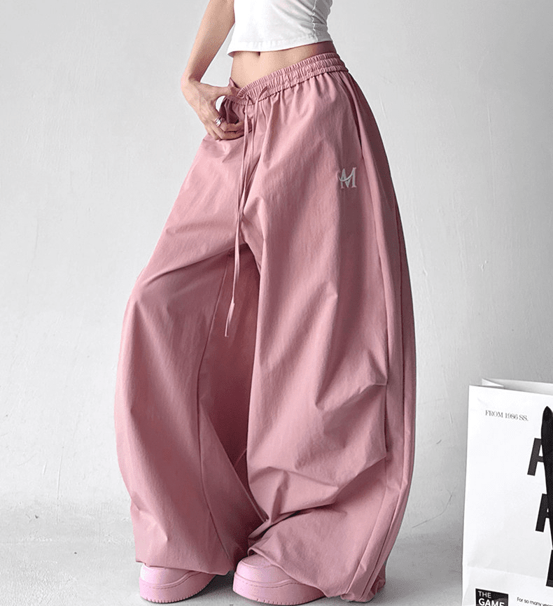 Oversized Drawstring Baggy Pants - COPPING THREADS - CT Select