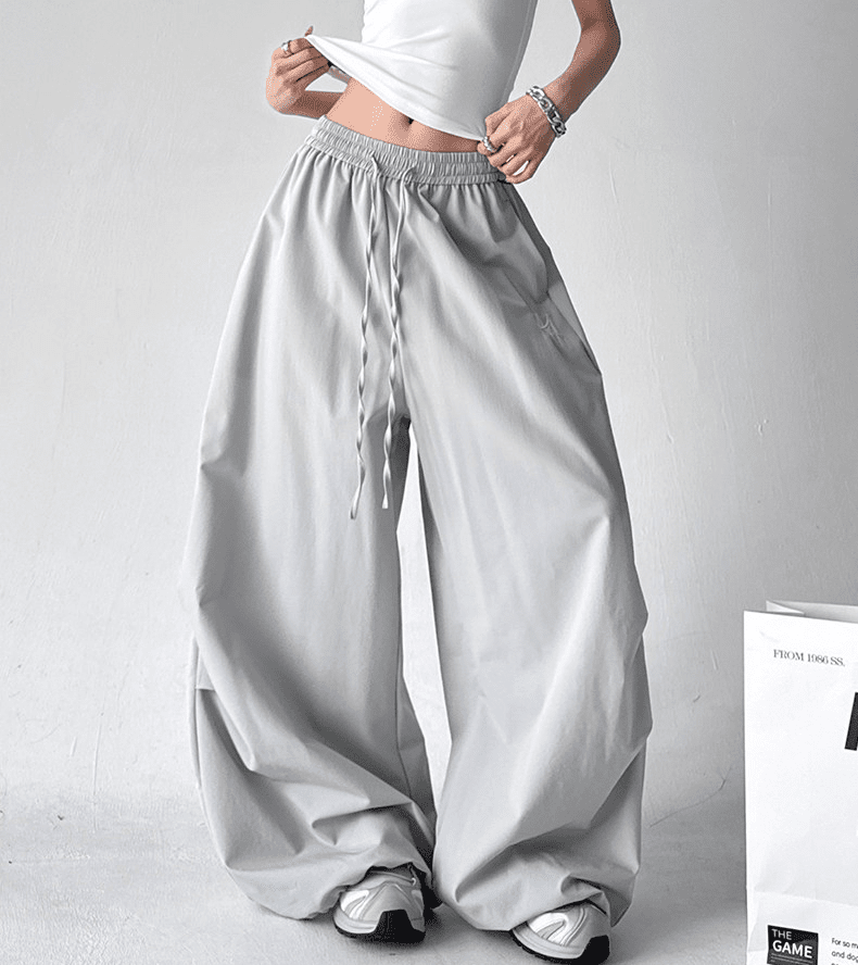 Oversized Drawstring Baggy Pants - COPPING THREADS - CT Select