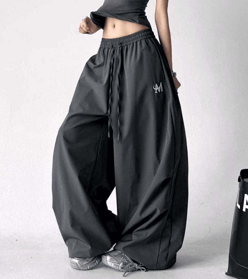 Oversized Drawstring Baggy Pants - COPPING THREADS - CT Select