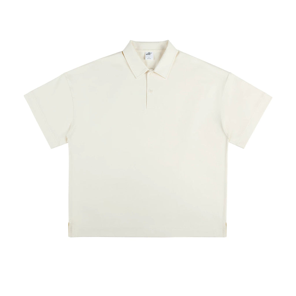 Oversized Drop-Shoulder Polo - COPPING THREADS - IDLT