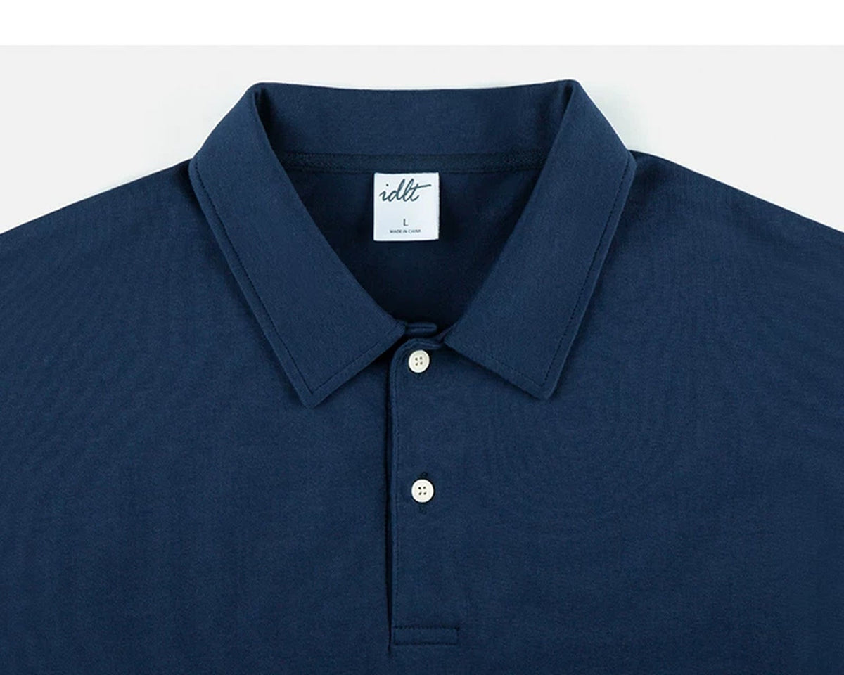 Oversized Drop-Shoulder Polo - COPPING THREADS - IDLT