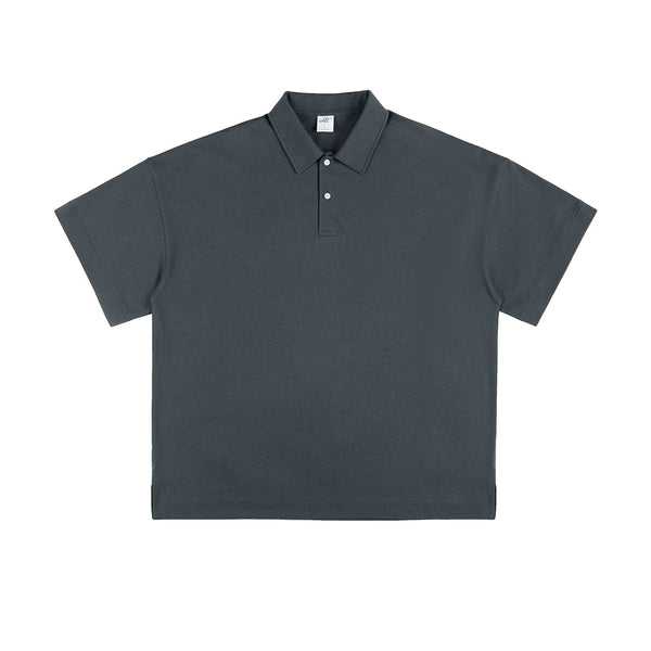 Oversized Drop-Shoulder Polo - COPPING THREADS - IDLT