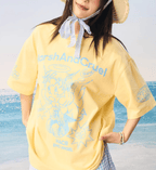 Oversized Emo Angel Graphic T-Shirt - COPPING THREADS - Harsh and Cruel