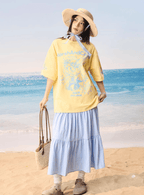 Oversized Emo Angel Graphic T-Shirt - COPPING THREADS - Harsh and Cruel