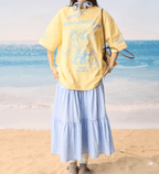 Oversized Emo Angel Graphic T-Shirt - COPPING THREADS - Harsh and Cruel