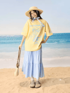 Oversized Emo Angel Graphic T-Shirt - COPPING THREADS - Harsh and Cruel