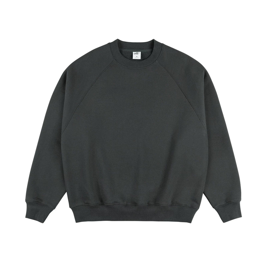 Oversized Fleece-Lined Crewneck - COPPING THREADS - IDLT