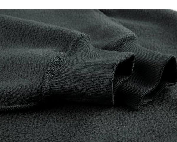 Oversized Fleece-Lined Crewneck - COPPING THREADS - IDLT