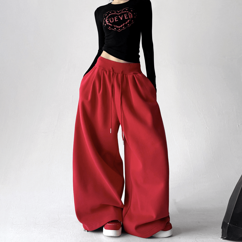 Oversized Fleece - Lined Straight - Leg Sweatpants - COPPING THREADS - CT Select