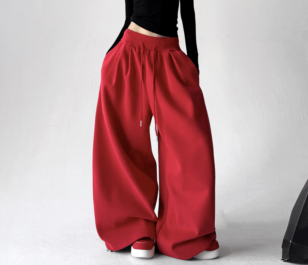 Oversized Fleece - Lined Straight - Leg Sweatpants - COPPING THREADS - CT Select