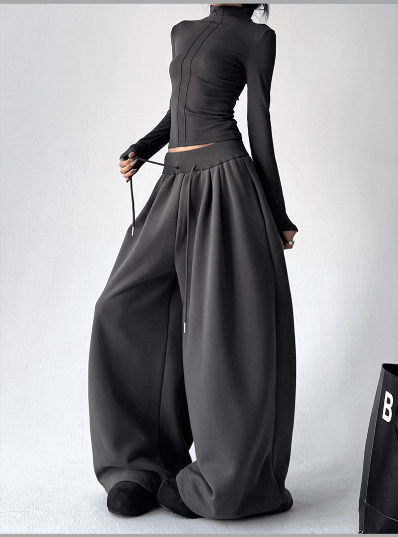 Oversized Fleece - Lined Straight - Leg Sweatpants - COPPING THREADS - CT Select