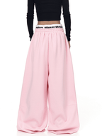 Oversized Gothic Lettering Sweatpants - COPPING THREADS - CT Select