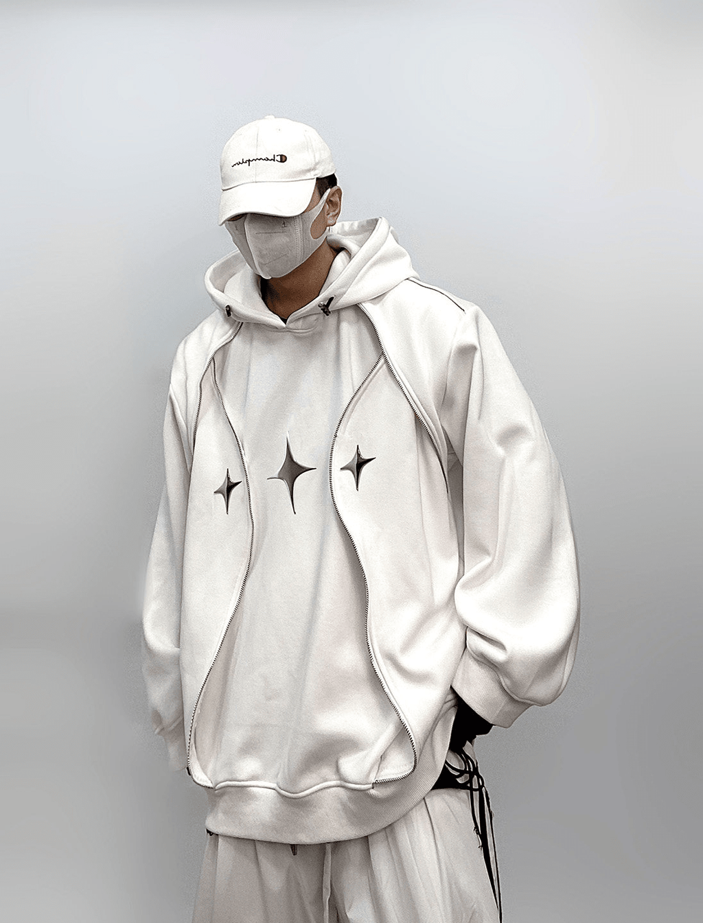 Oversized Heavyweight Drop - Shoulder Hoodie - COPPING THREADS - CT Select