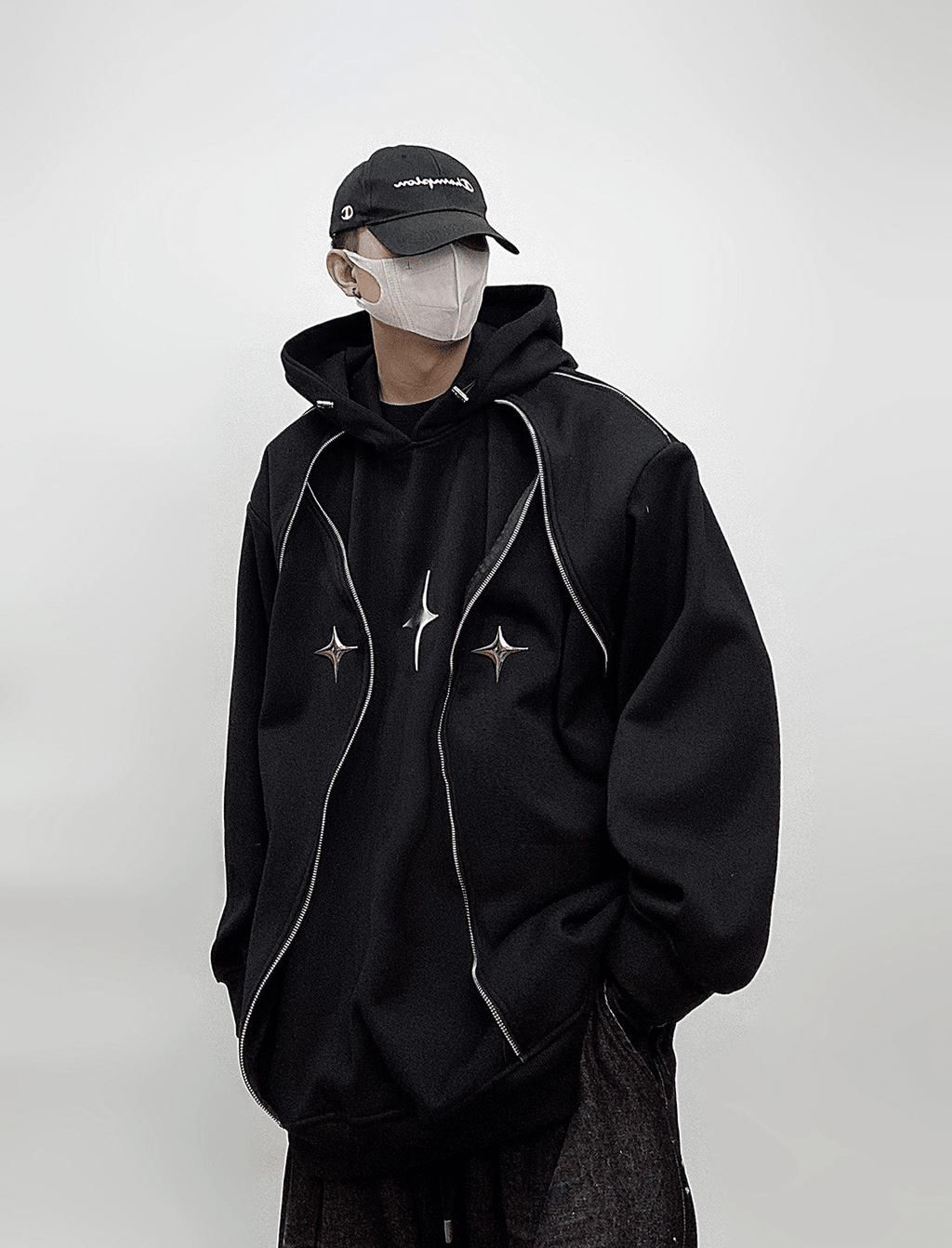 Oversized Heavyweight Drop - Shoulder Hoodie - COPPING THREADS - CT Select