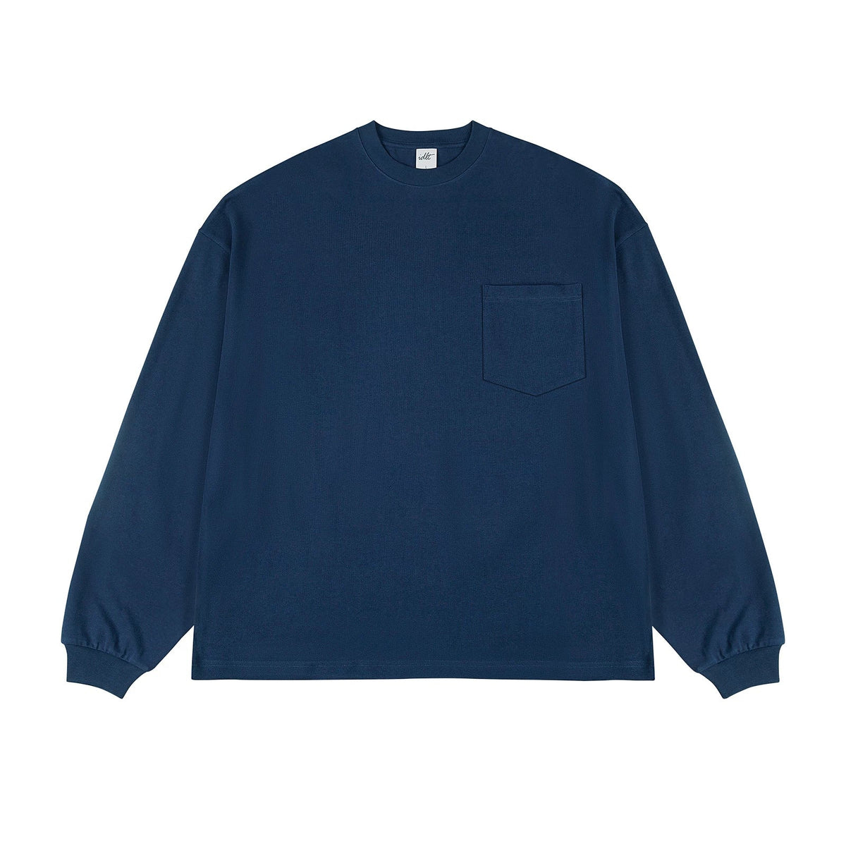 Oversized Long-Sleeve Pocket Tee - COPPING THREADS - IDLT