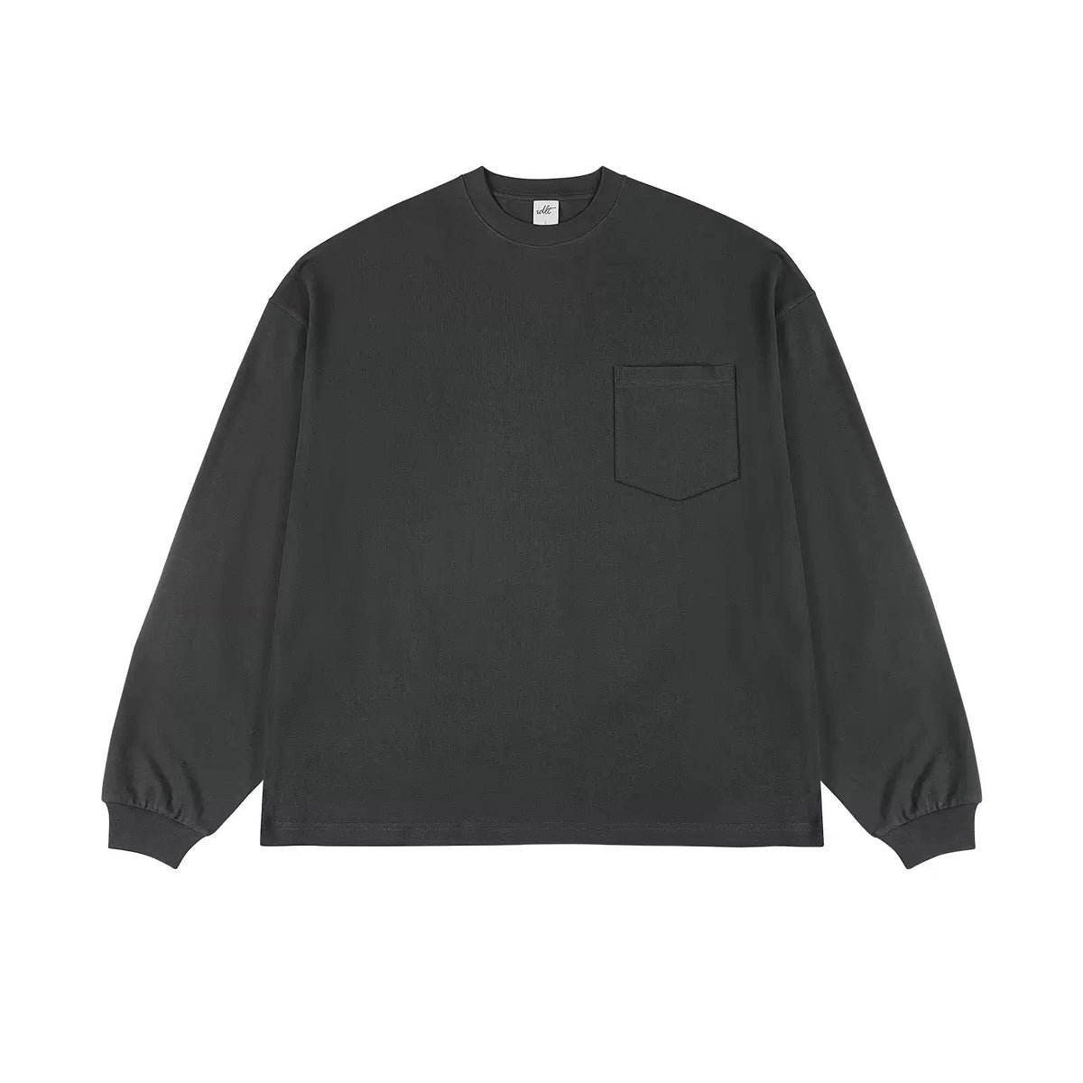 Oversized Long-Sleeve Pocket Tee - COPPING THREADS - IDLT