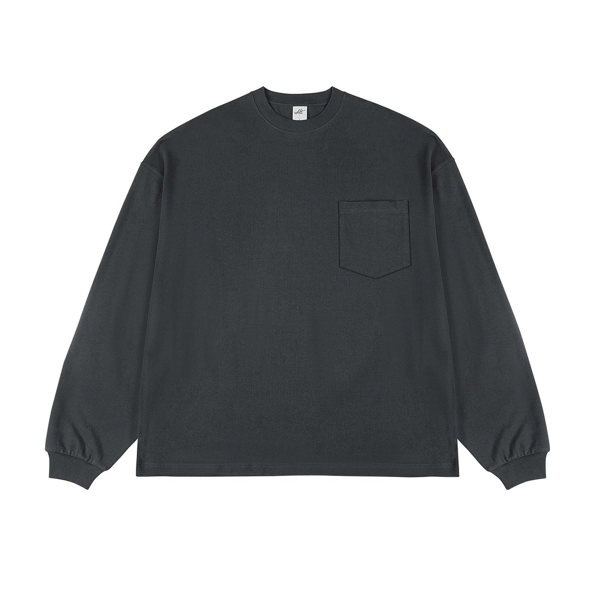 Oversized Long-Sleeve Pocket Tee - COPPING THREADS - IDLT
