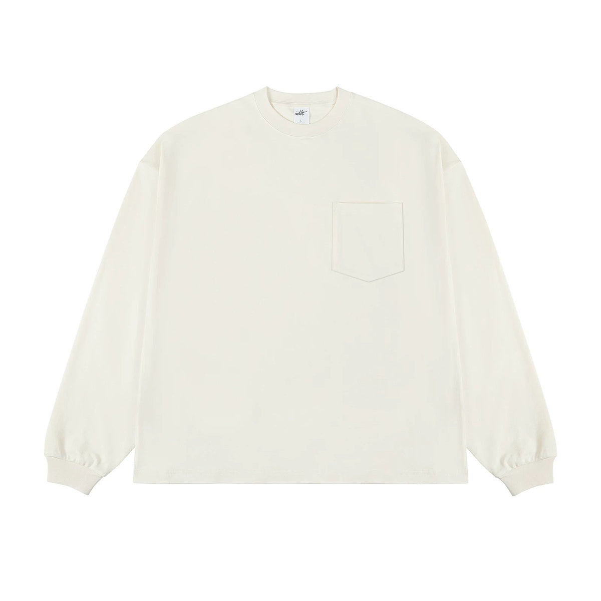Oversized Long-Sleeve Pocket Tee - COPPING THREADS - IDLT