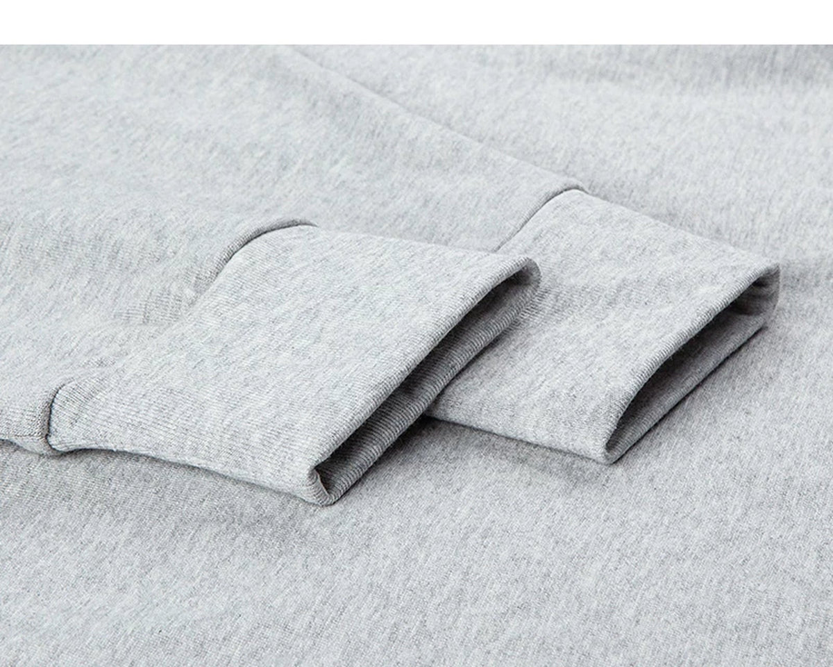 Oversized Mock-Neck Long-Sleeve Tee - COPPING THREADS - IDLT