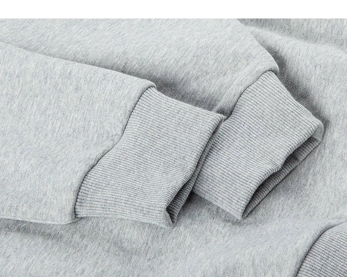 Oversized Mock-Neck Sweatshirt - COPPING THREADS - IDLT