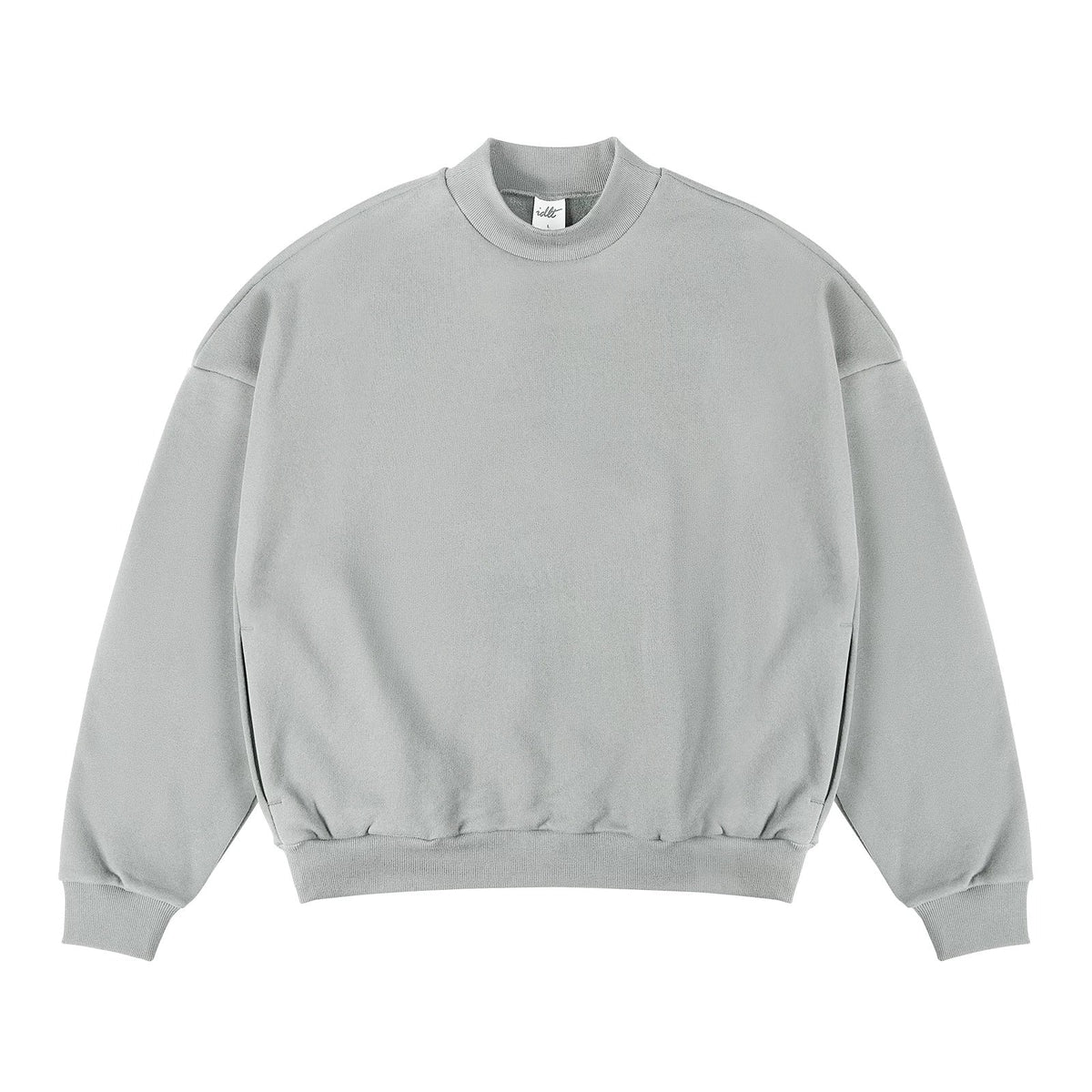 Oversized Mock-Neck Sweatshirt - COPPING THREADS - IDLT