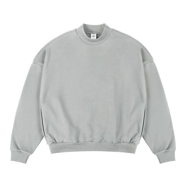 Oversized Mock-Neck Sweatshirt - COPPING THREADS - IDLT