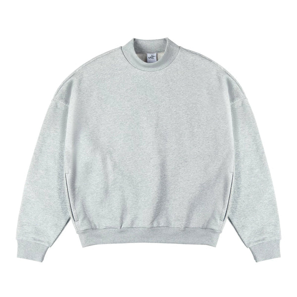 Oversized Mock-Neck Sweatshirt - COPPING THREADS - IDLT
