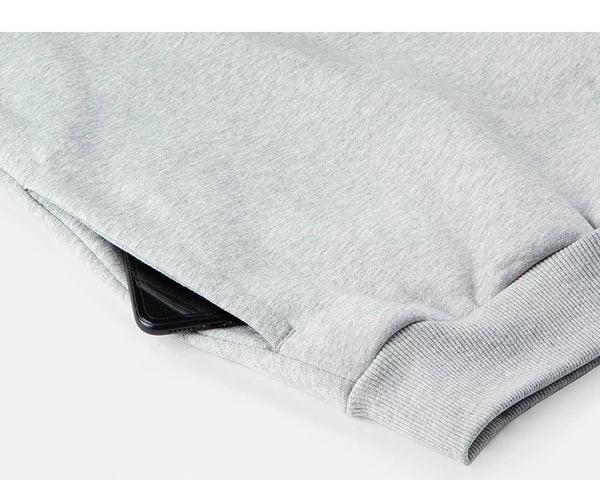 Oversized Mock-Neck Sweatshirt - COPPING THREADS - IDLT