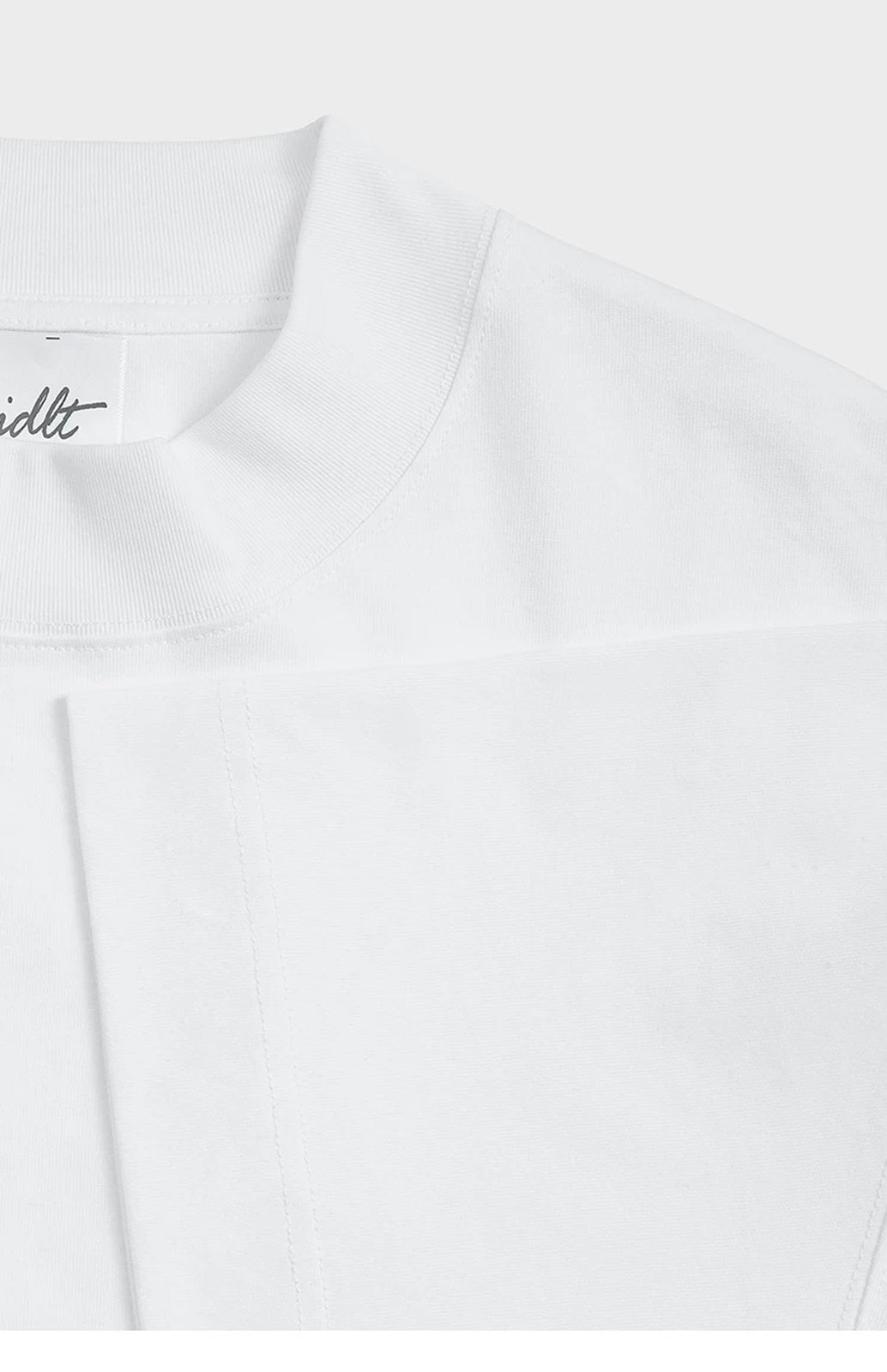Oversized Mock-Neck Tee - COPPING THREADS - IDLT