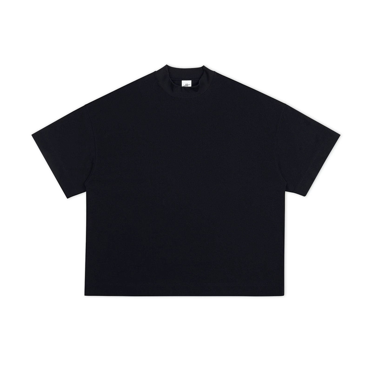 Oversized Mock-Neck Tee - COPPING THREADS - IDLT