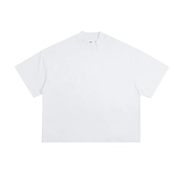 Oversized Mock-Neck Tee - COPPING THREADS - IDLT