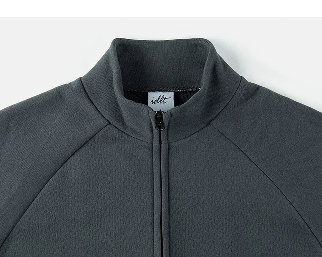 Oversized Raglan Zip Sweatshirt - COPPING THREADS - IDLT
