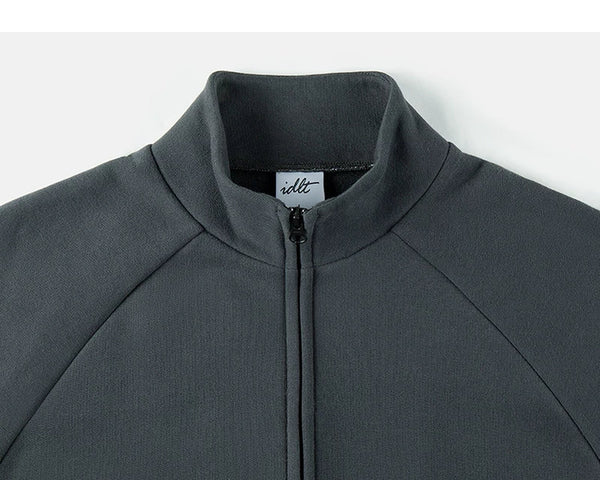 Oversized Raglan Zip Sweatshirt - COPPING THREADS - IDLT