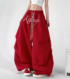 Oversized Script Parachute Pants – CT6616 - COPPING THREADS - CT Select