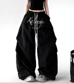 Oversized Script Parachute Pants – CT6616 - COPPING THREADS - CT Select