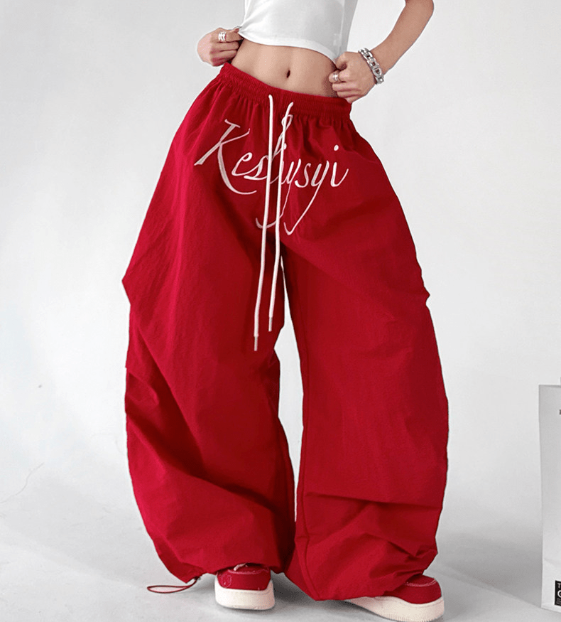 Oversized Script Parachute Pants – CT6616 - COPPING THREADS - CT Select