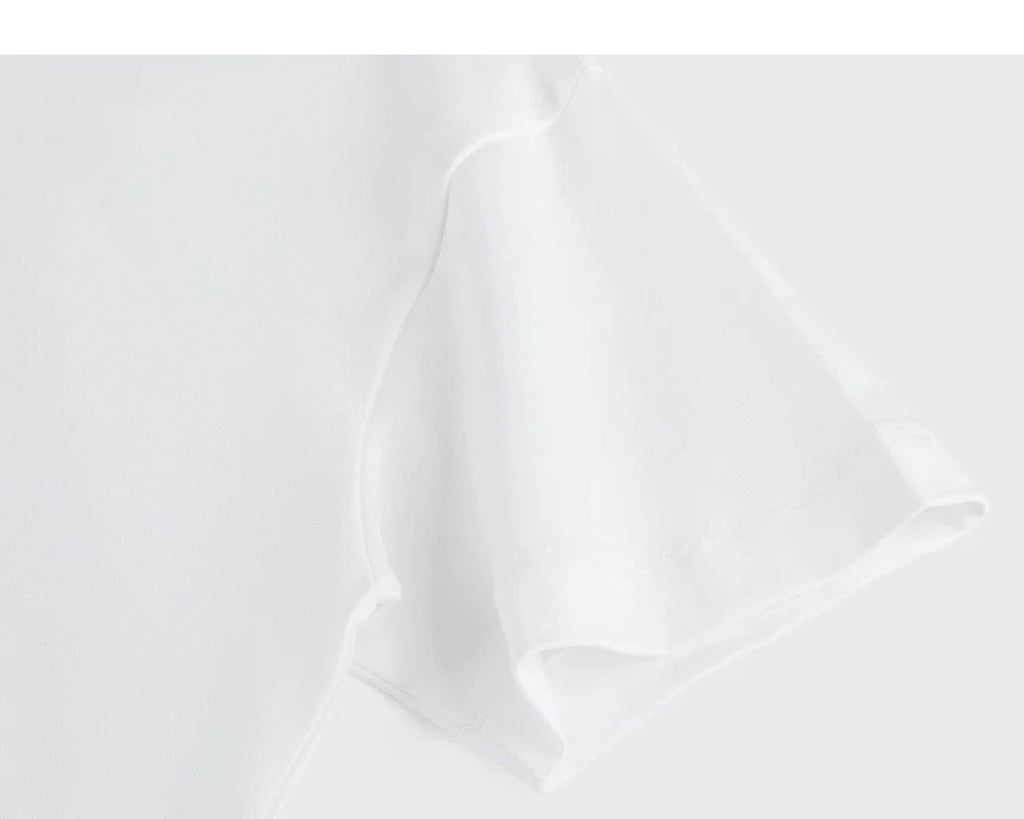 Oversized Short-Sleeve Henley - COPPING THREADS - IDLT