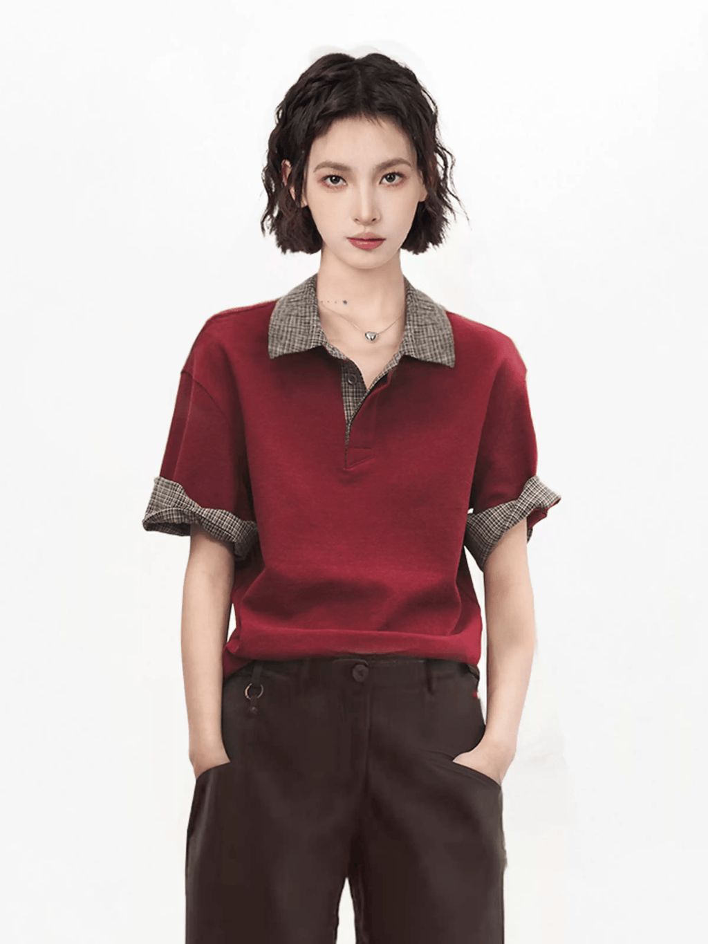 Oversized Short Sleeve Preppy Polo Shirt - COPPING THREADS - CT Select