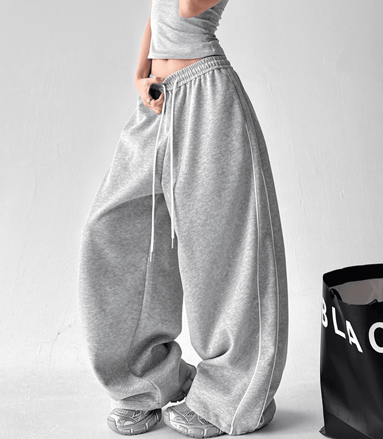 Oversized Side Piping Stripe Track Pants - COPPING THREADS - CT Select