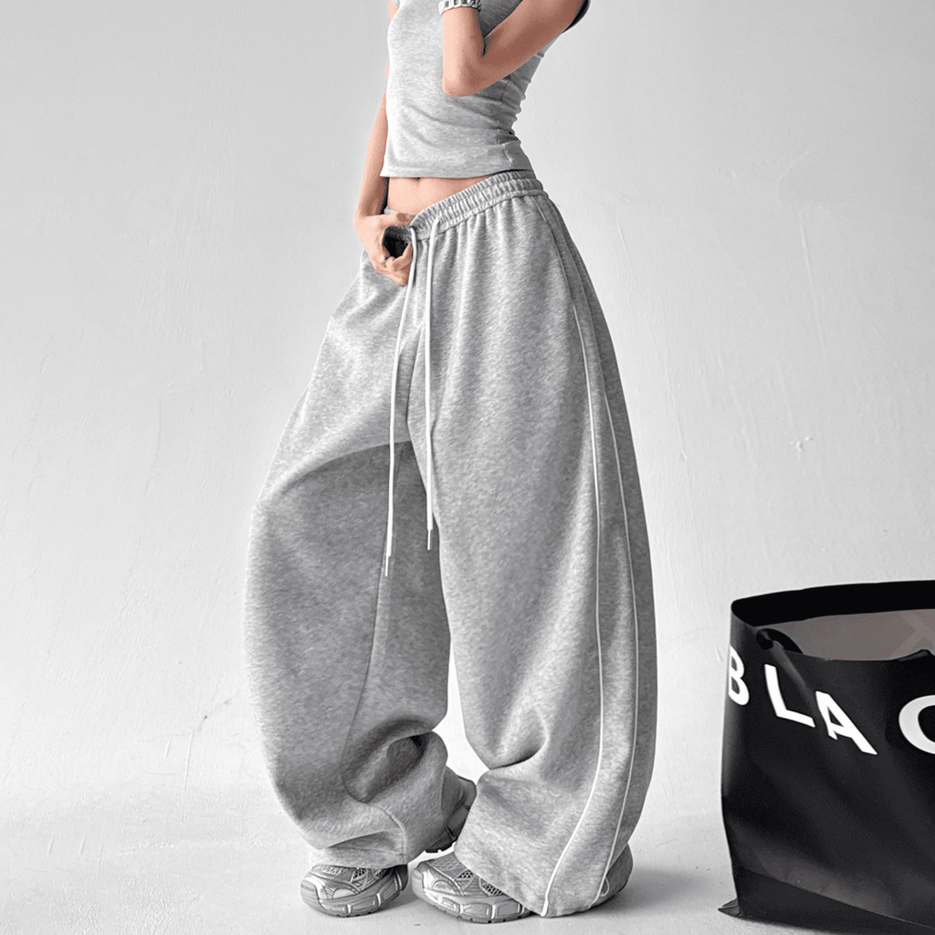 Oversized Side Piping Stripe Track Pants - COPPING THREADS - CT Select