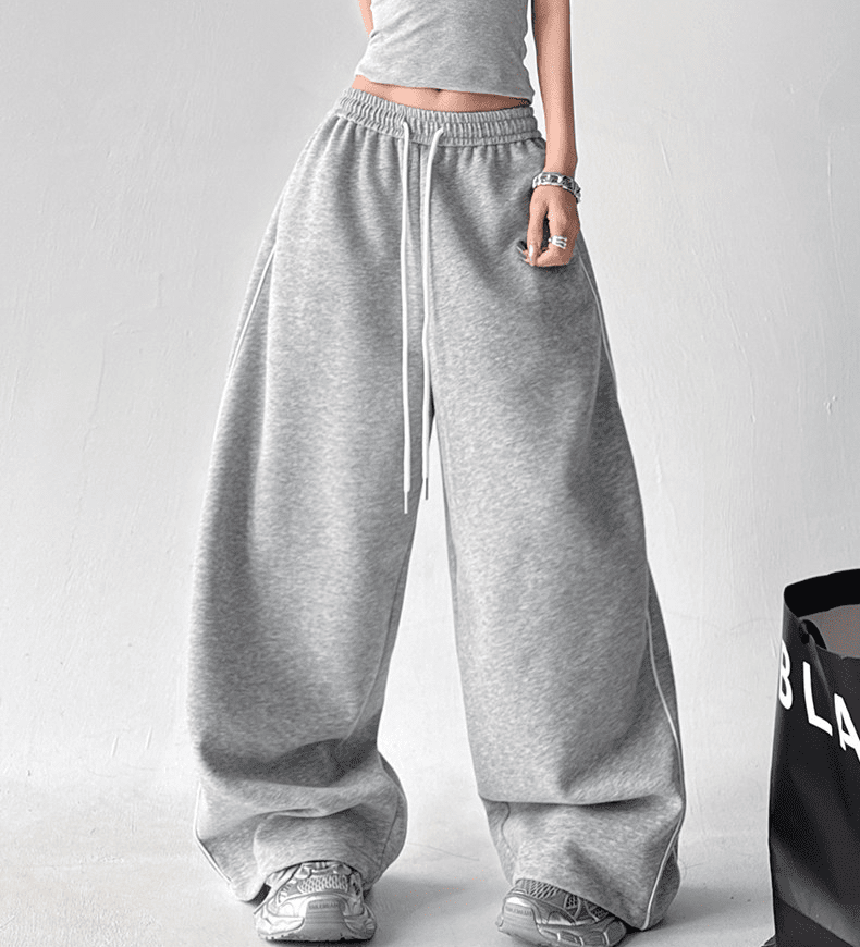 Oversized Side Piping Stripe Track Pants - COPPING THREADS - CT Select