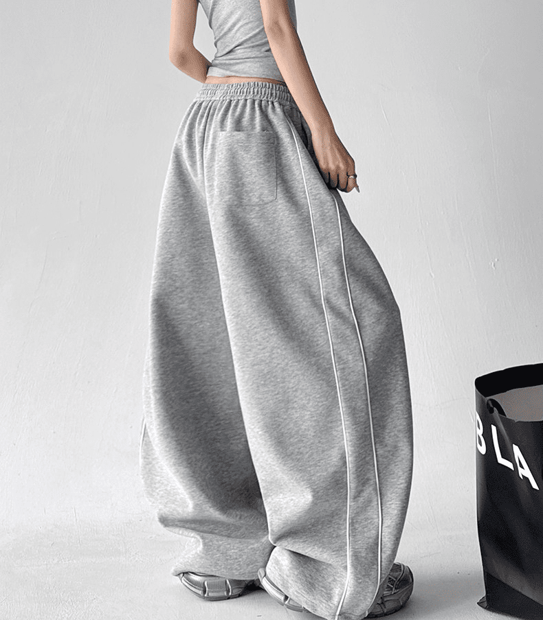 Oversized Side Piping Stripe Track Pants - COPPING THREADS - CT Select