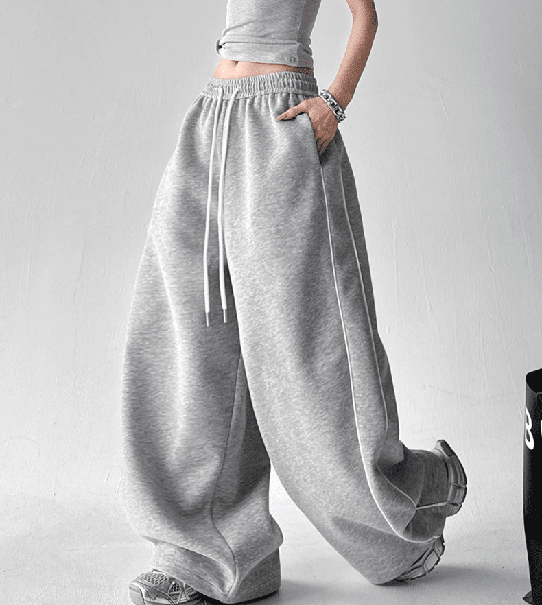 Oversized Side Piping Stripe Track Pants - COPPING THREADS - CT Select