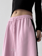 Oversized Side Stripe Wide - Leg Sweatpants - COPPING THREADS - CT Select