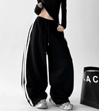 Oversized Side Stripe Wide - Leg Sweatpants - COPPING THREADS - CT Select