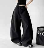 Oversized Straight Wide - Leg Trousers - COPPING THREADS - CT Select